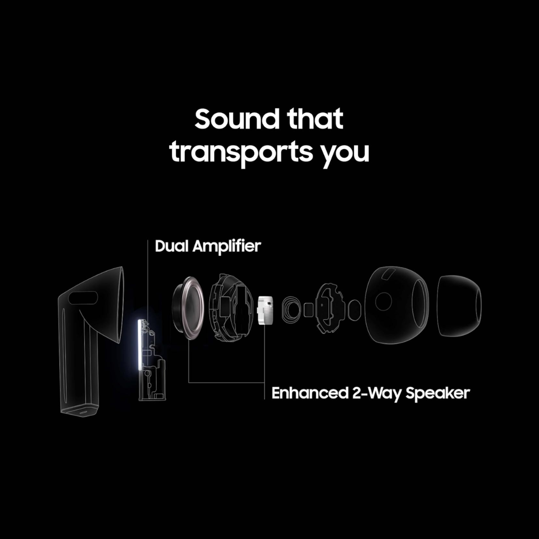 Samsung Galaxy Buds 3 Pro AI True Wireless Bluetooth Earbuds, Noise Cancelling, Sound Optimization, Redesigned Comfort Fit, Silver [US Version, Amazon Exclusive, 2Yr Warranty]