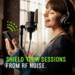 Shure SM4 Studio Recording Microphone Kit, XLR Home Studio Condenser Mic with Mix-Ready Audio - All-Metal Construction, Includes Detachable Magnetic Pop Filter & Shock Mount (SM4-K-KIT)