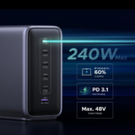 UGREEN Nexode 500W GaN Charging Station, 6-Port USB-C & USB-A with 240W Single Port, Smart Temperature Control & Space-Saving Design for iPhone 17/16/15, Galaxy S25/S24, MacBook Pro/Air, iPad, Laptops